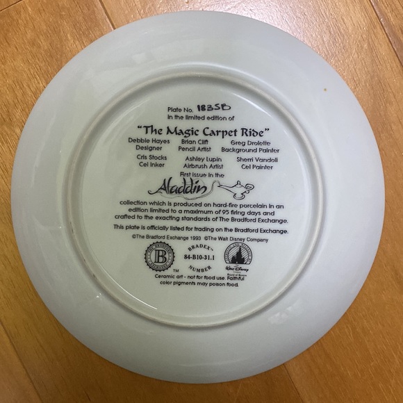 Vintage Rare Disney Collectible Decorative Plates - Picture 4 of 8